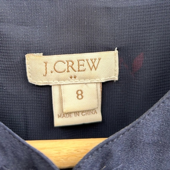 J Crew Pleat Detail Dress, Size 8 - Picture 8 of 11